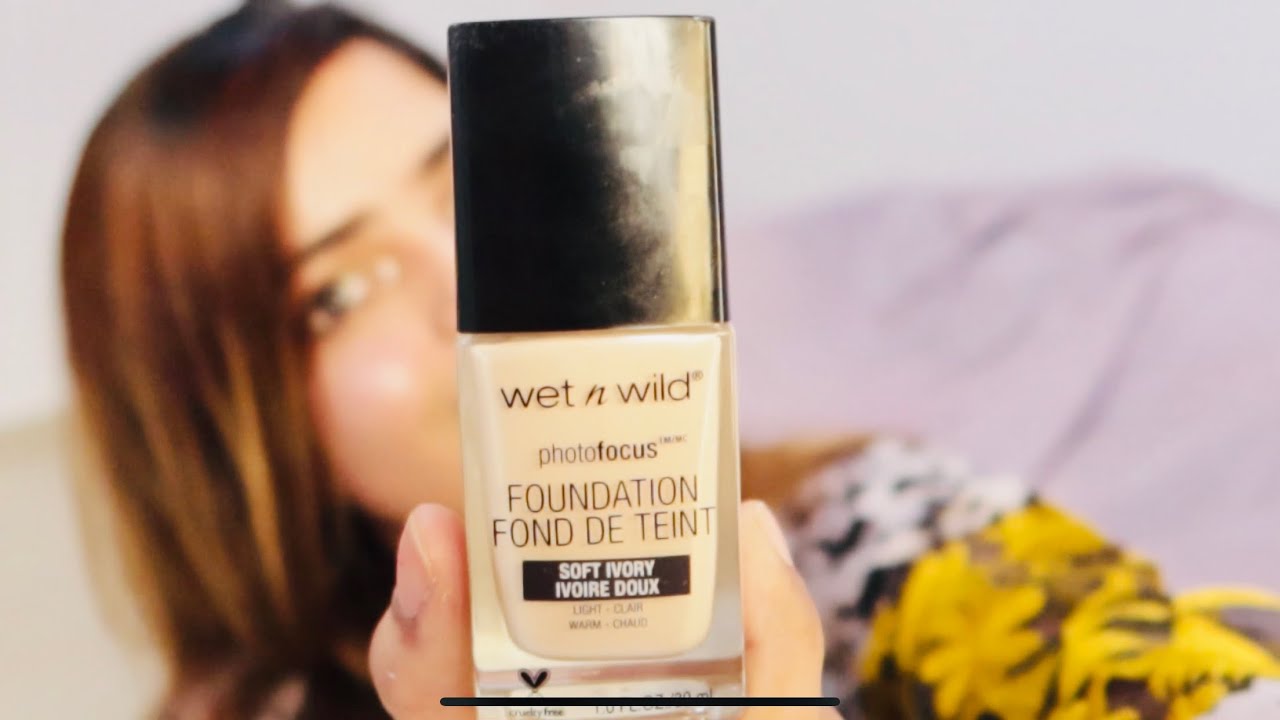 WET N WILD Photo Focus Foundation Review & Demo| Aqsa Imran