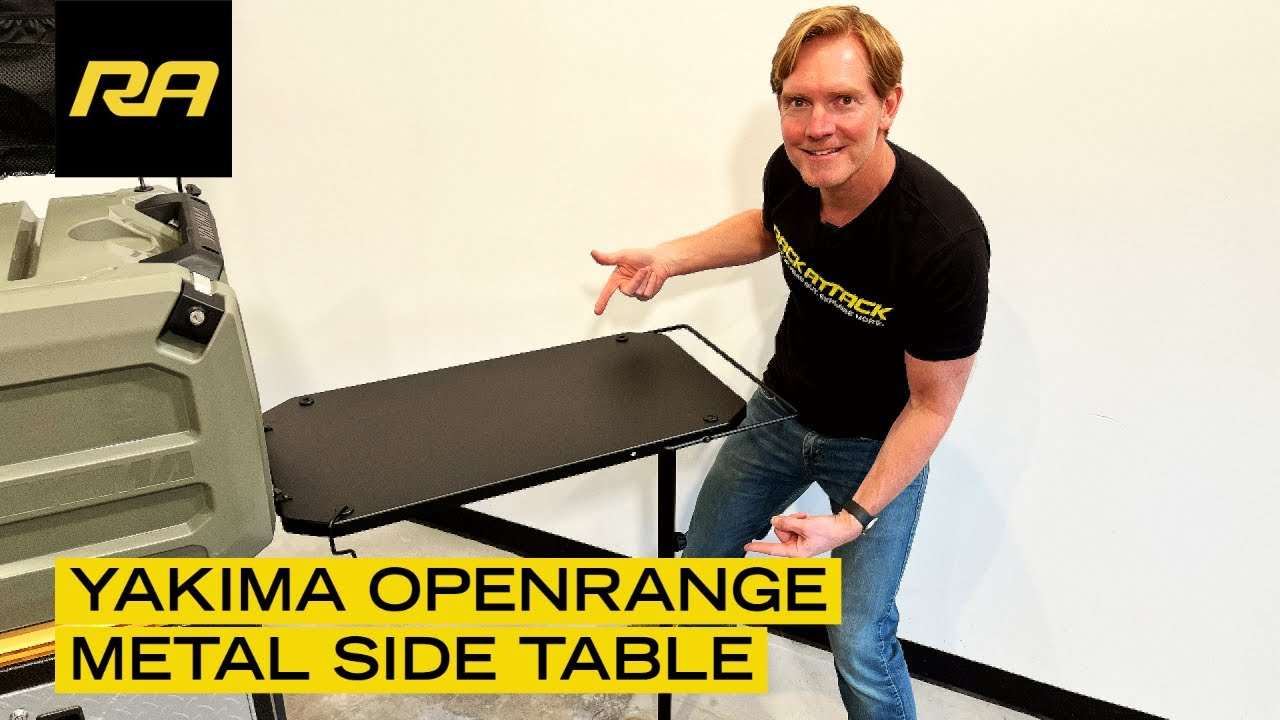 Yakima OpenRange Metal Side Table Overview and Demonstration