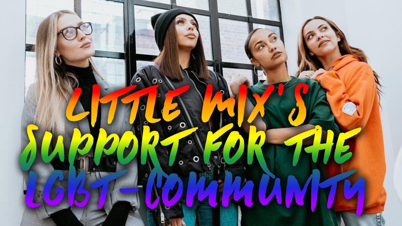 Little Mix's support for the LGBT community