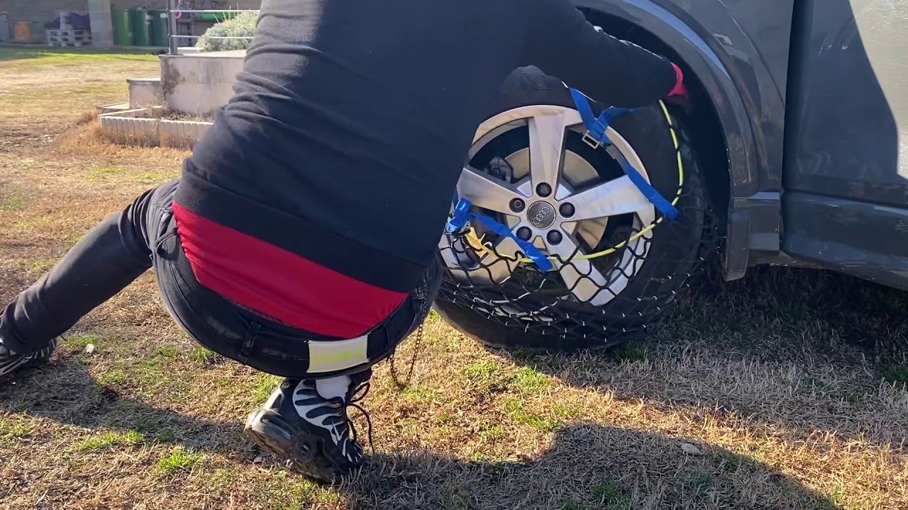Installation chaîne à neige michelin easy grip
