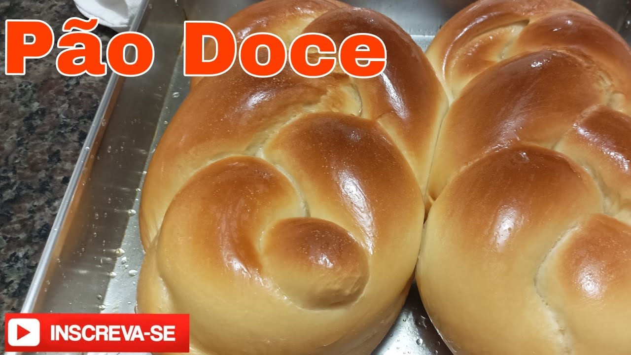 Pão Doce Feito Com Fermento De Litro