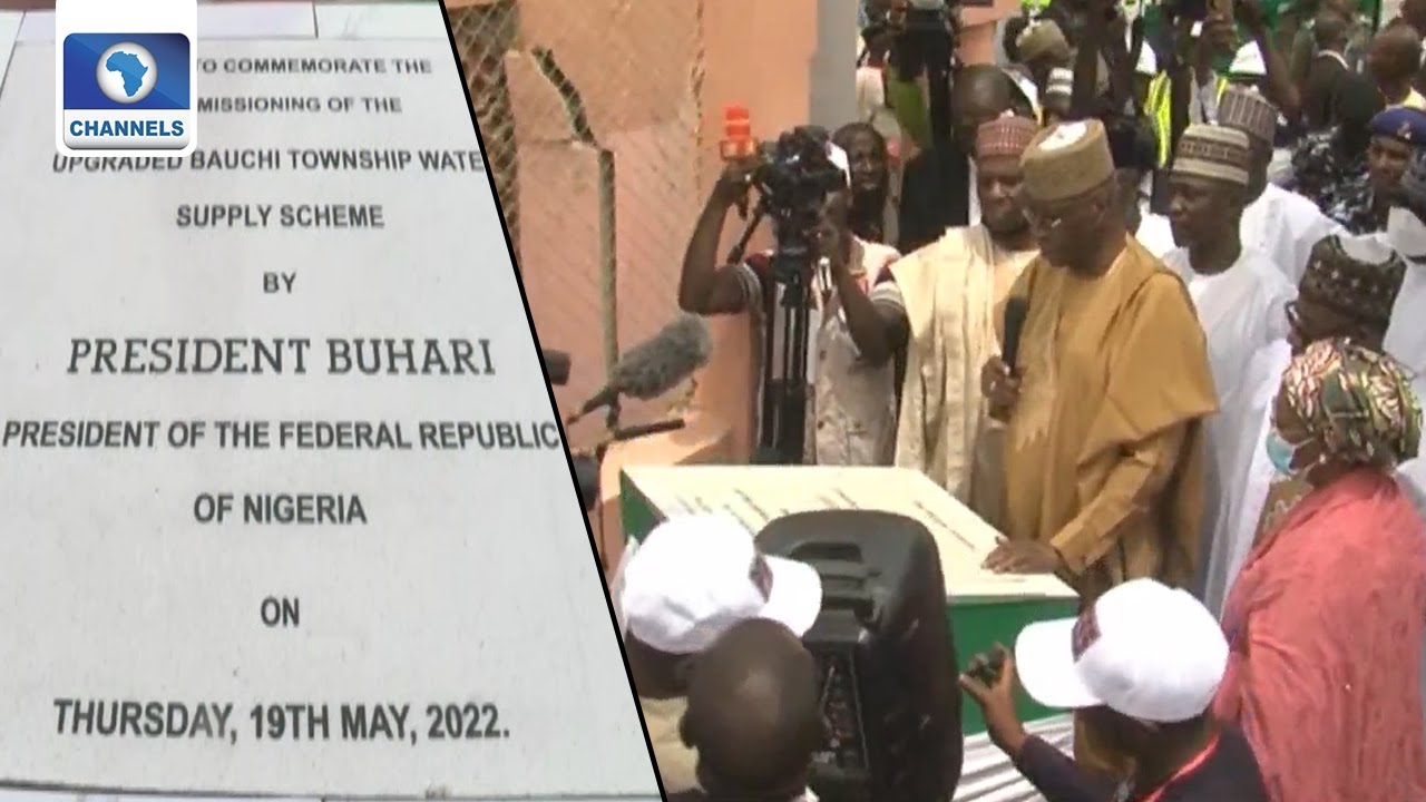 Commissioning Of The Upgraded Bauchi Township Water Supply Scheme |LIVE|