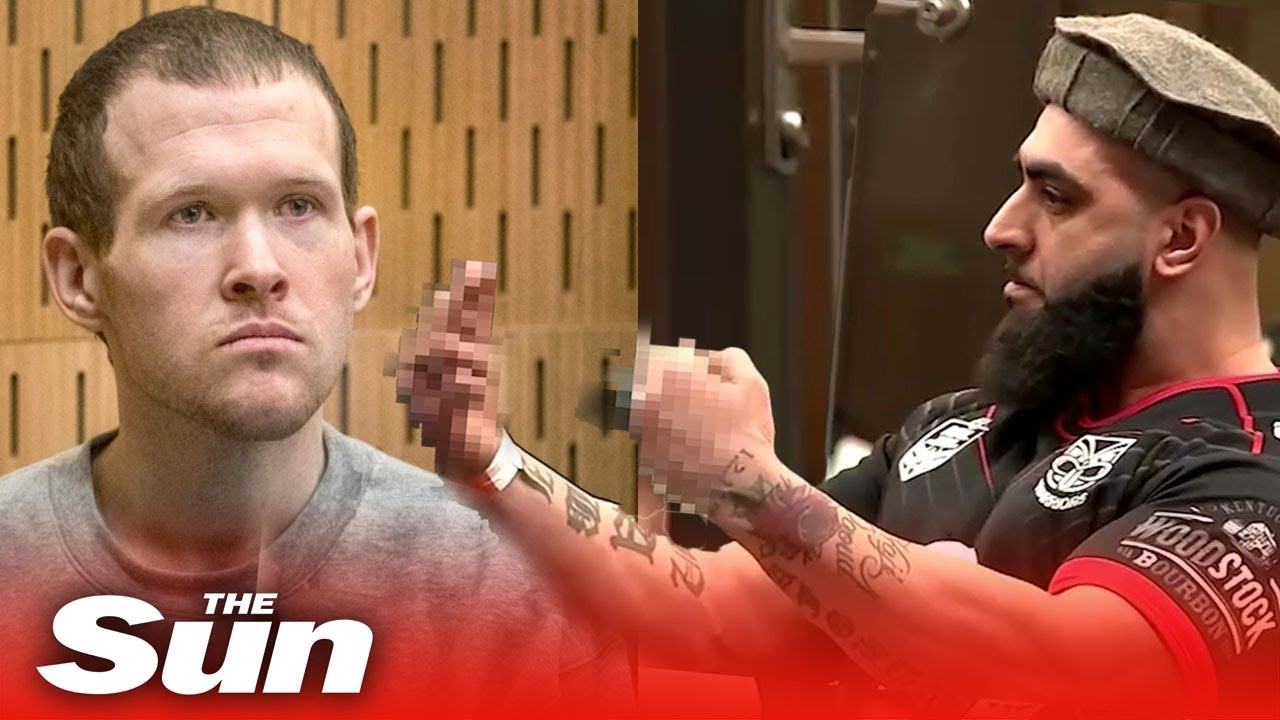 Christchurch massacre victim&rsquo;s son gives middle fingers to &lsquo;maggot&rsquo; white supremacist