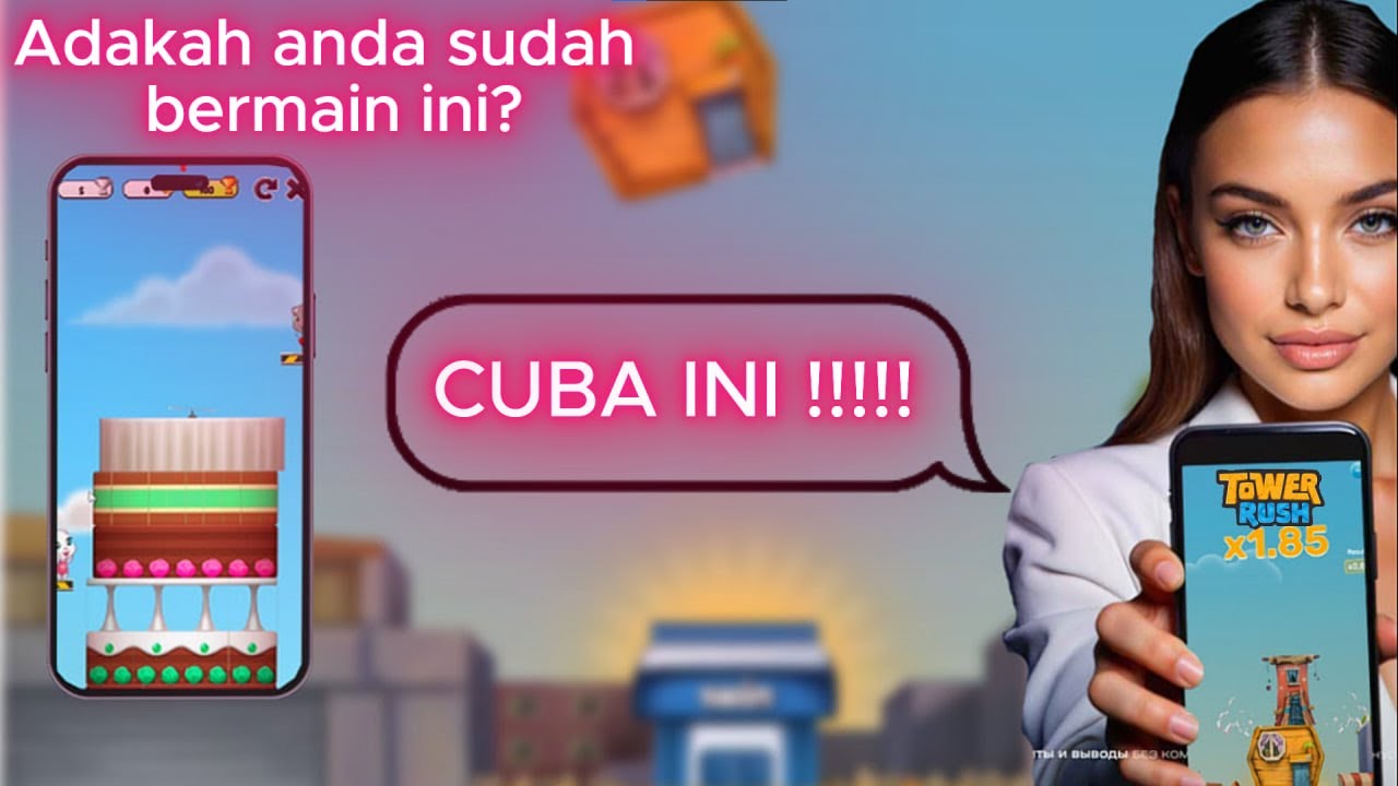 TOWER RUSH | HANYA KEMAHIRAN PENTING | PERMAINAN TERBAIK 2026 (bot rahsia di penghujung)