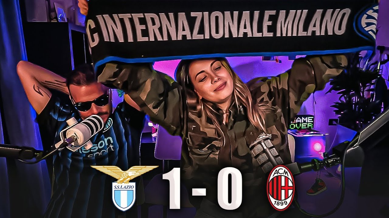 LAZIO-MILAN 1-0//REACTION FOLLE//FINALMENTE IL GEMELLAGGIO HA UN SENSO//HO GUFATO DA MORIREEE