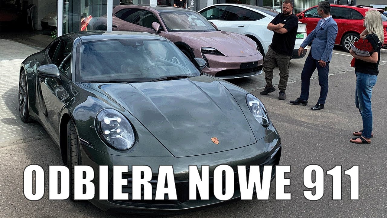ODBIERAMY NOWE PORSCHE 911 Z SALONU | VACOS CAR LAB