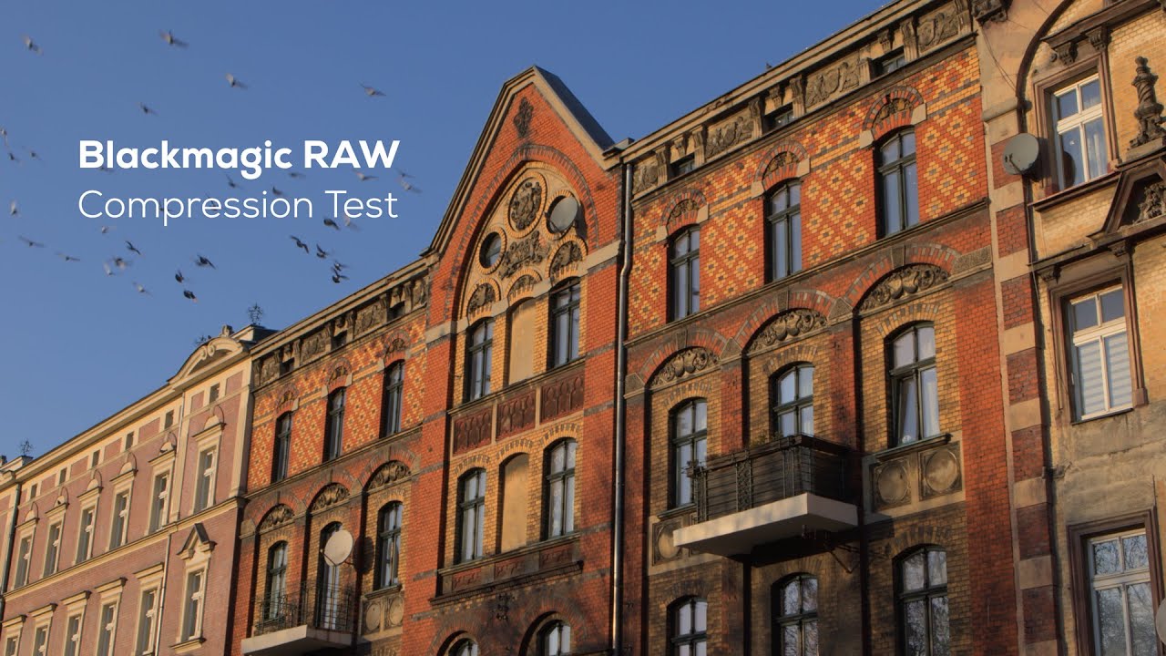 Blackmagic RAW Compression Test  - Pocket Cinema Camera 6K 6144x3456