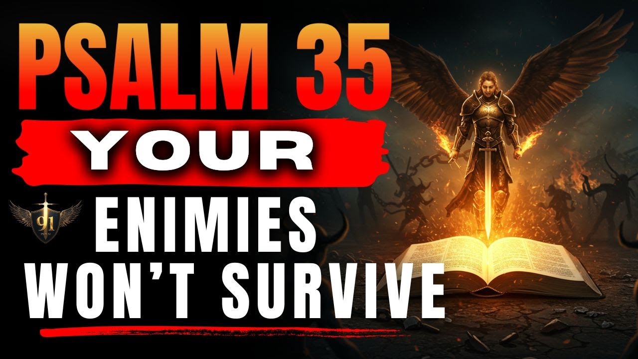 🔥 God Releases Prophetic Truth in Psalm 35 to Destroy Witchcraft and Release Justice NOW
