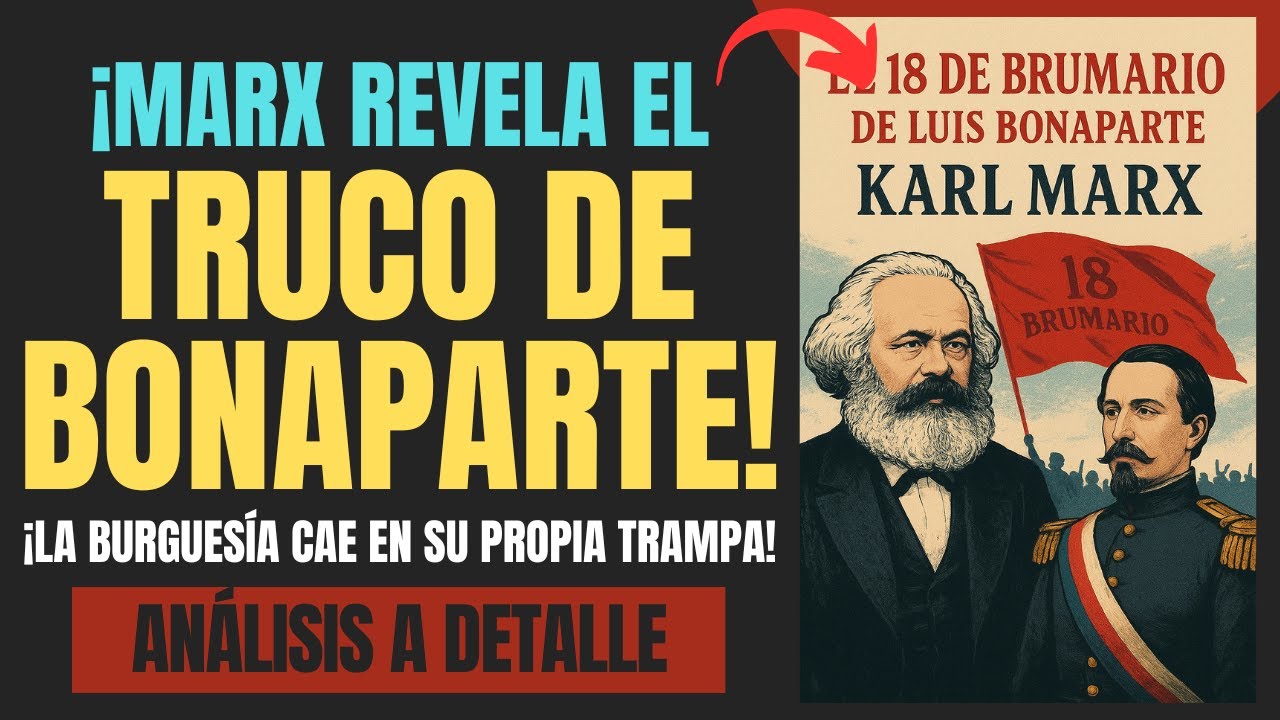 EL GOLPE DE BONAPARTE EXPLICADO😱 | EL 18 BRUMARIO DE LUIS BONAPARTE DE KARL MARX | AUDIOLIBRO
