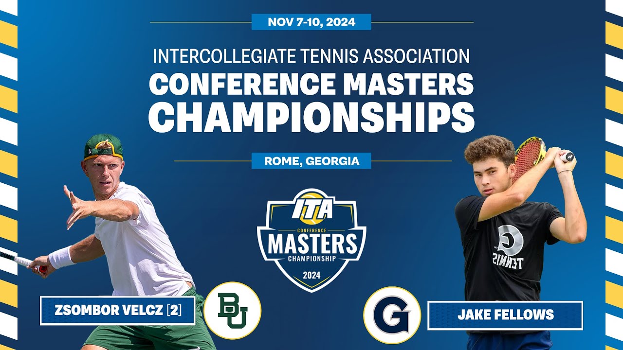 Zsombor Velcz [2] vs Jake Fellows [M Singles Rd 16 | 2024 ITA Conference Masters Championships]
