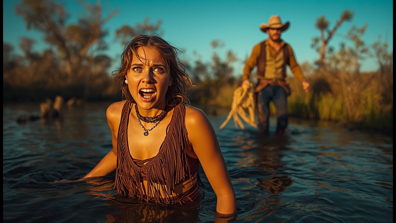 She Was Sinking Fast in the Swamp—Then a Cowboy Threw His Rope and Risked His Life to Save Her- Wil