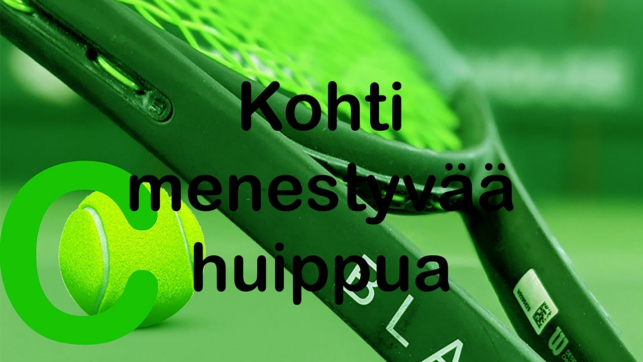Tennis - Kohti menestyvää huippua