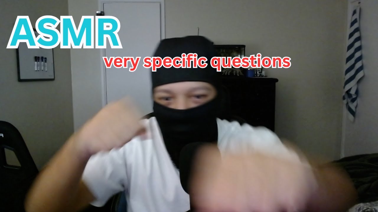 ASMR if you say yes then you have to go to sleep