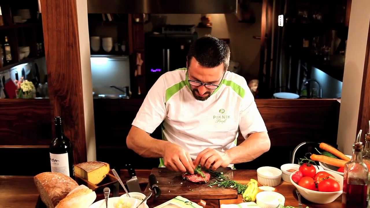 Perfekten piščanec - 06 - Sendvič s salamo, šobsko solato in skutinim namazom