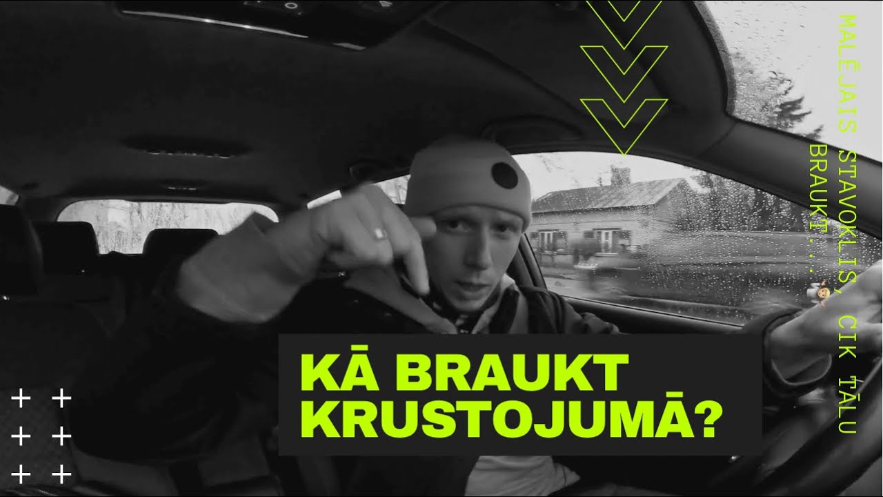 CSDD eksāmens | Braukšanas eksāmens, nogriešanās pa kreisi, malējais stāvoklis | B kategorija