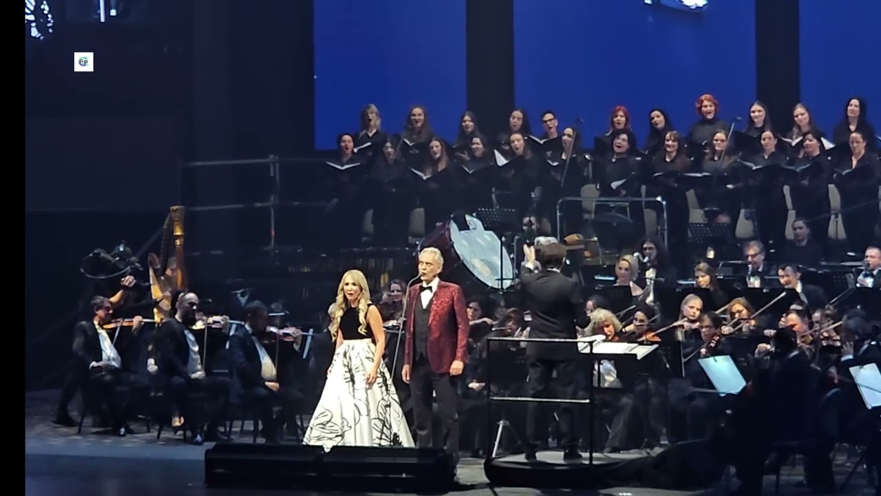 Andrea Bocelli & Cristina Pasaroiu - Con Te Partirò /Time To Say Goodbye (live in Arena Oradea 2024)