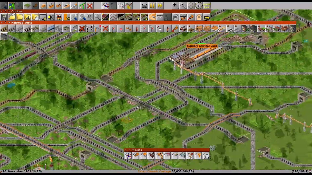 Simutrans DT1969 MAX Chaos Game Ep26 Gordian Knot gets a new strand and bus upgrades galore