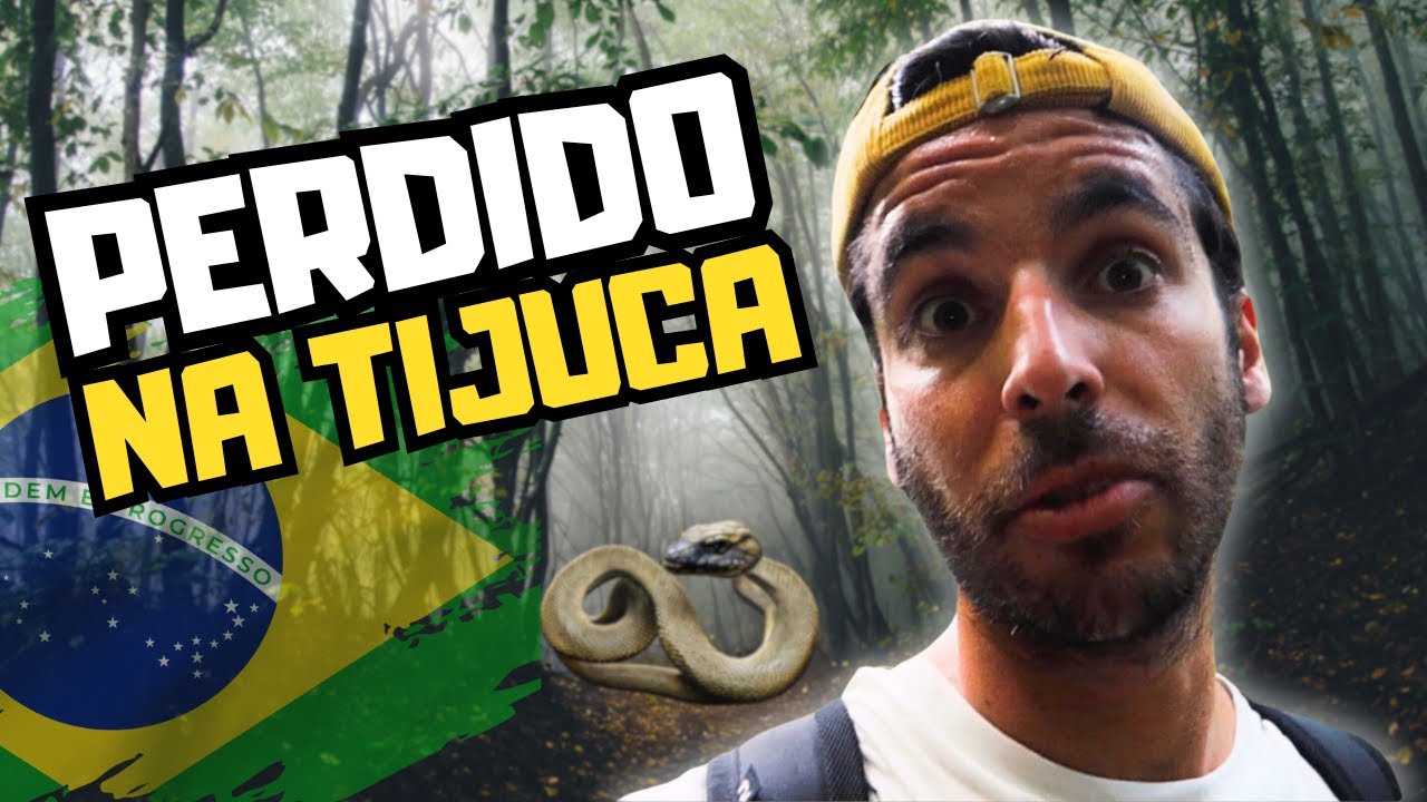 PERDIDO NA FLORESTA TIJUCA 🌴 RIO DE JANEIRO BRASIL 2024