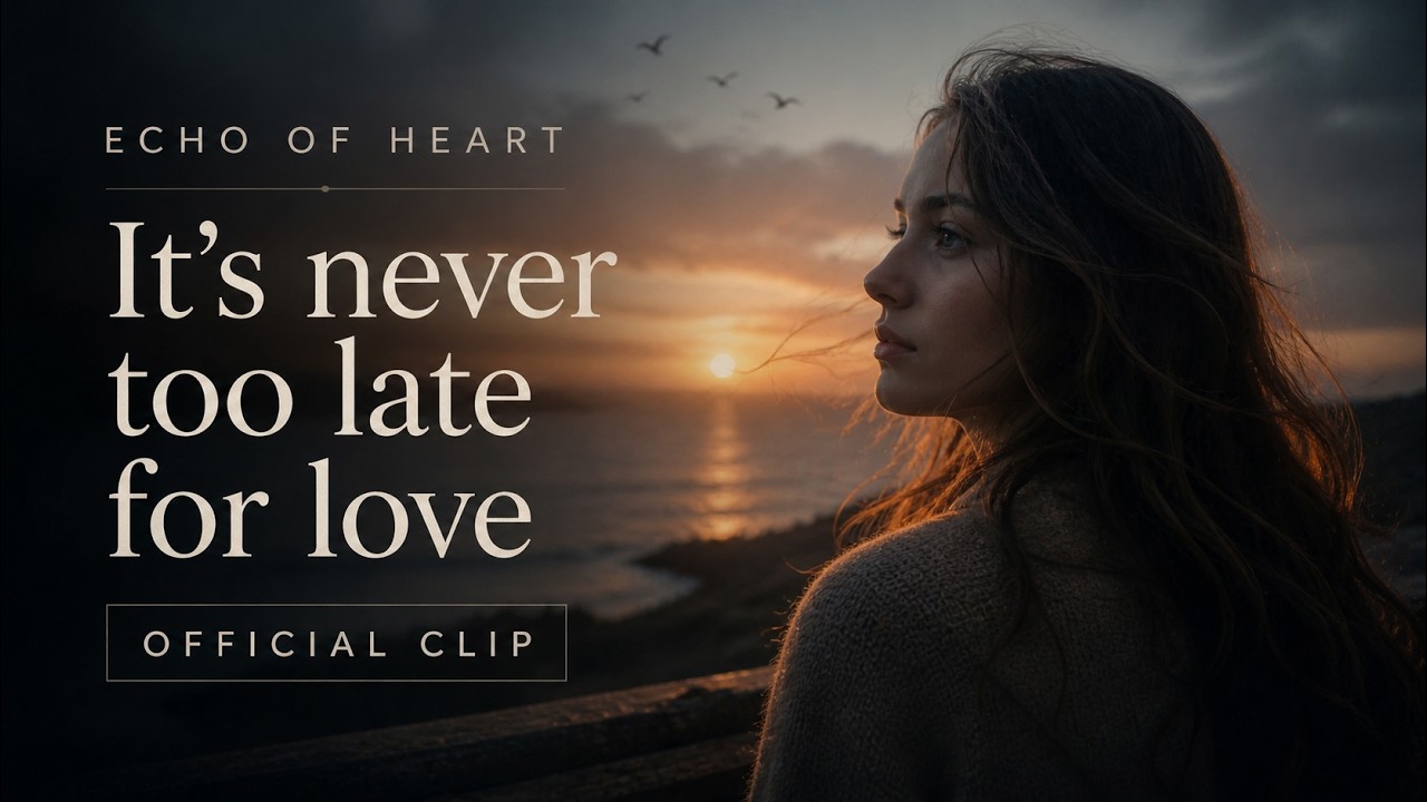 Echo of Heart - It’s Never Too Late For Love (Official Audio) | Emotional Pop Ballad
