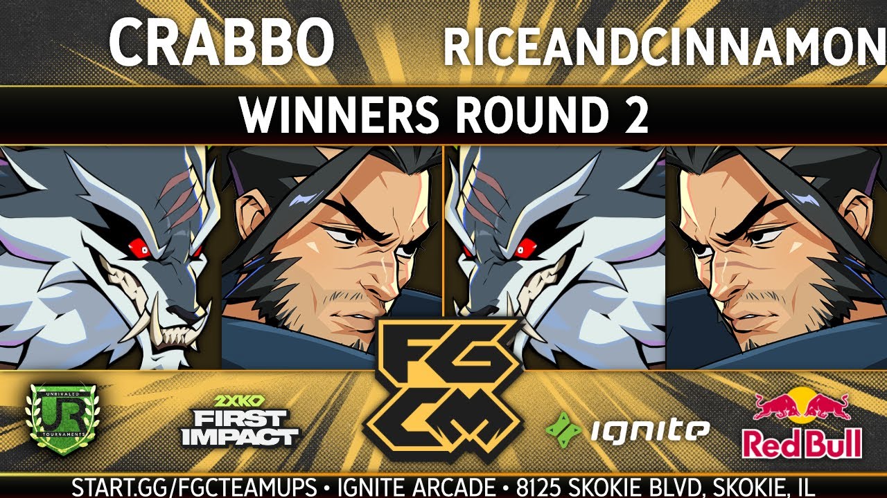 Crabbo (Warwick, Yasuo) vs RiceandCinnamon (Warwick, Yasuo) - FGC Teamups WINNERS ROUND 2 - 2XKO