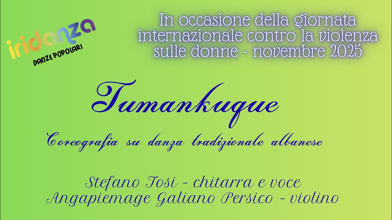Tumankuque - coreografia su danza tradizionale albanese