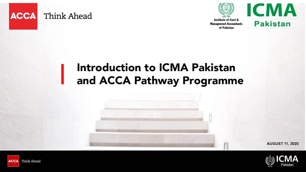 Pathway Programme | ICMA Pakistan | ACCA