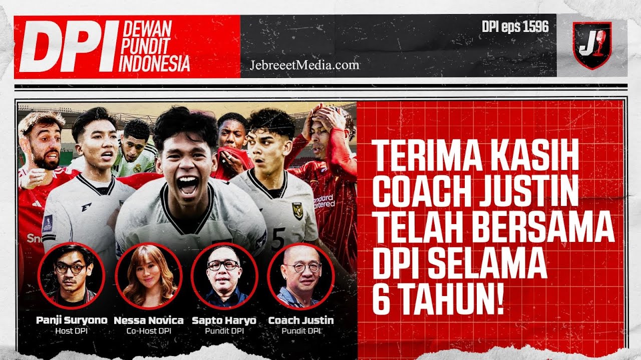 🔴TIMNAS INDONESIA JADI PENGHIBUR, MAN UNITED, LIVERPOOL, BARCA, MADRID GITU-GITU AJA -DPI- EPS 1596