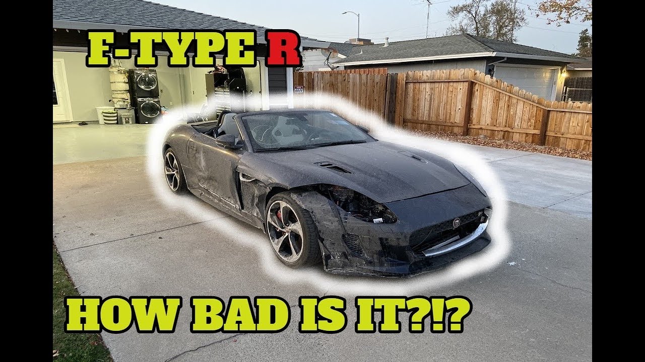 Rebuilding the CHEAPEST WRECKED 2016 JAGUAR F-TYPE R From COPART Auto Auction !