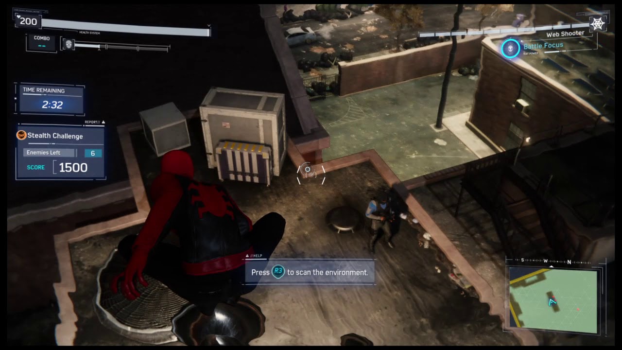 Spiderman - Stealth Challenge Gold ULTIMATE LEVEL Upper West Side Taskmaster
