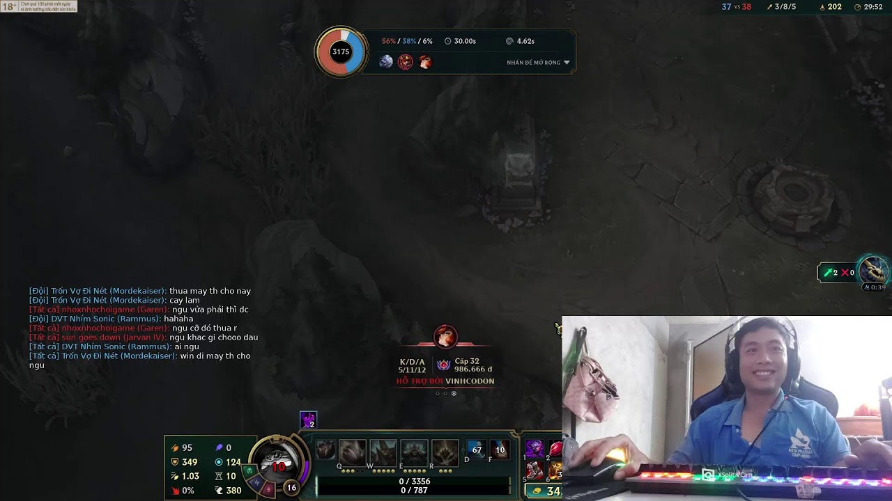 Gi&aacute;o &aacute;n rammus feed to win