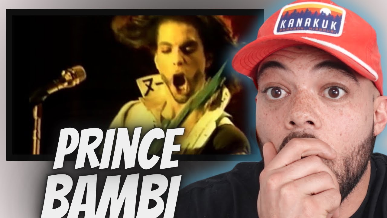 ROCK?!|  Prince -  Bambi (Live at the Tokyo Dome 1990) FIRST TIME HEARING REACTION