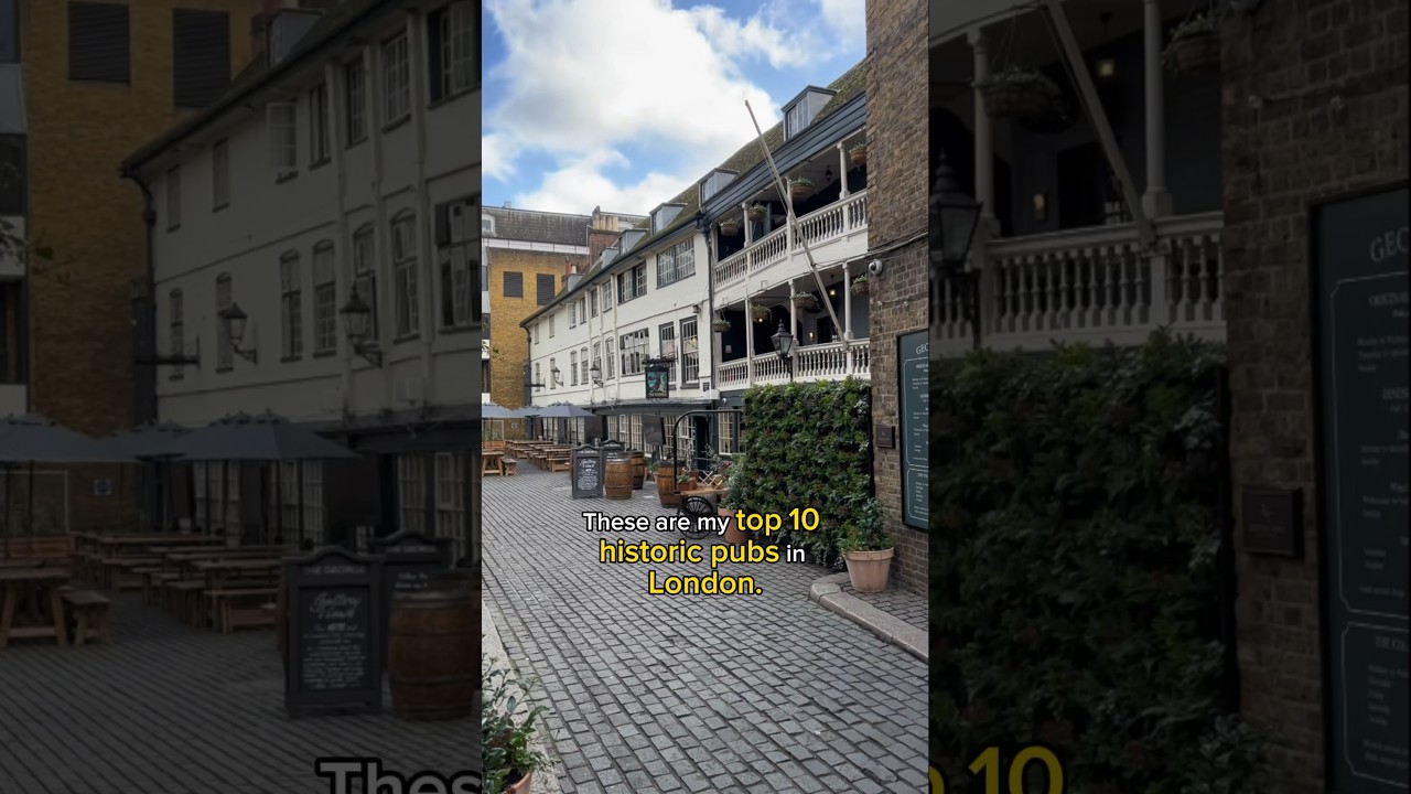 My top ten historic pubs in London! Let me know if there are any you think I&rsquo;ve missed 🍻