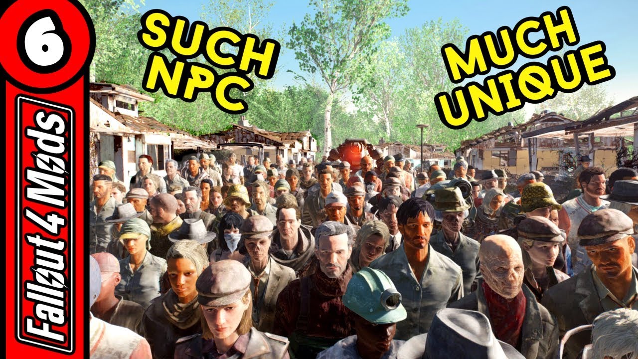 Unique NPCs – An NPC Overhaul - Fallout 4 Best Mods 2018 – Part 6
