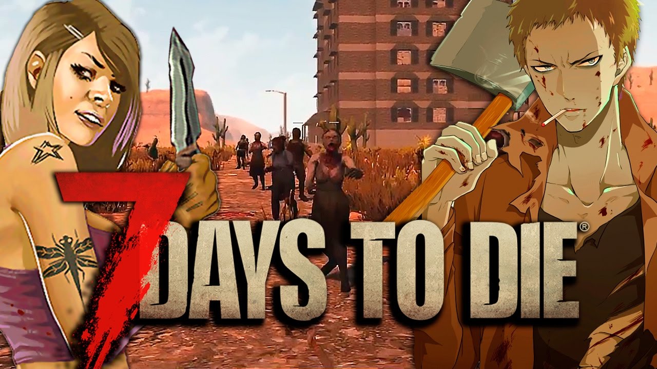 7 Days to Die, Alpha 19 Experimental  - Максимальный хардкор #1. Blood moon каждые 3 дня!