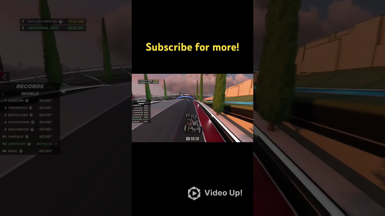 New PB! 16:322 on Rubberland - Top 58 World. Week 4 of the Weekly Shorts 