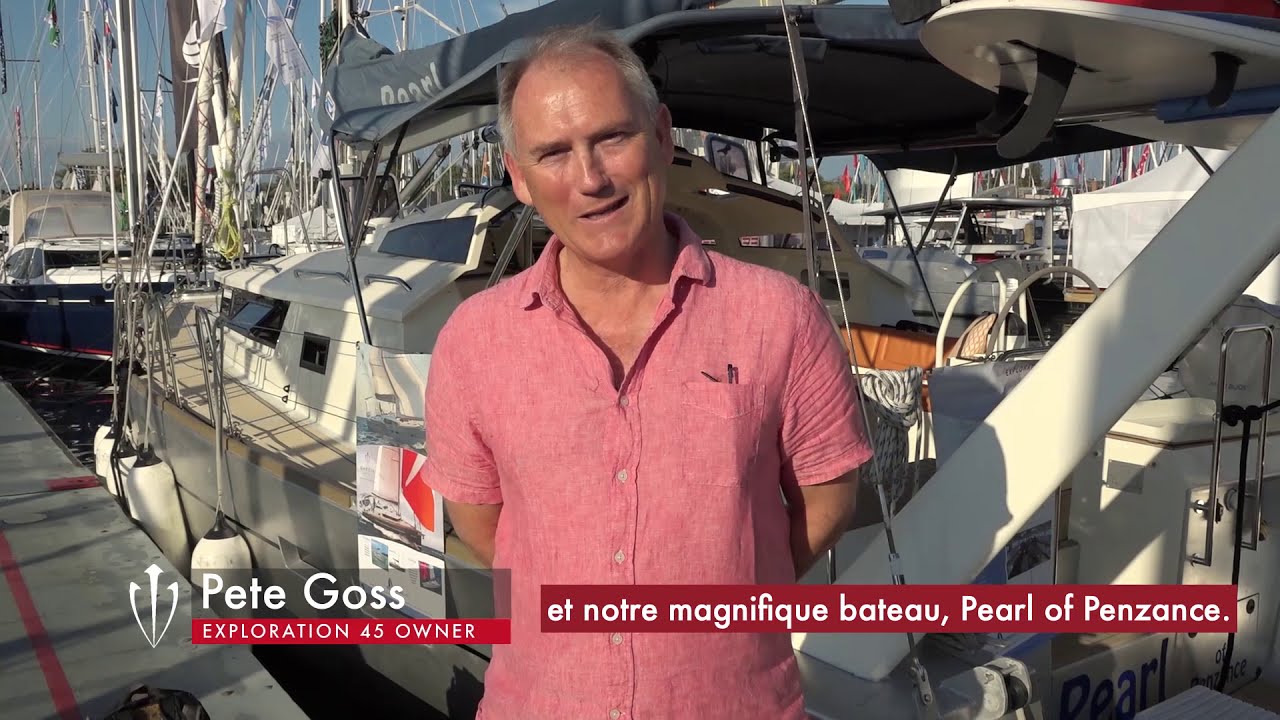 Exploration 45 Boat Tour, una visita a bordo con Pete Goss