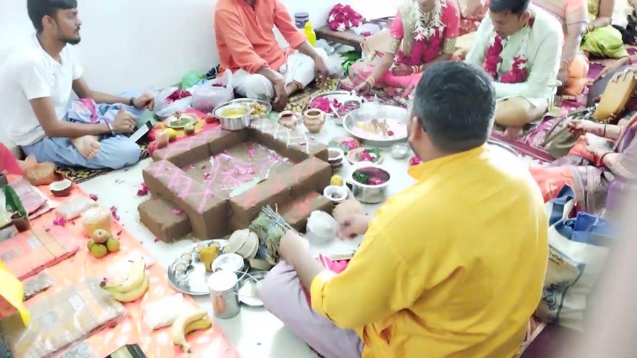 TODAY VASTU PUJAN IN VADODARA @Bhakti @prabhubhaktiofficial 