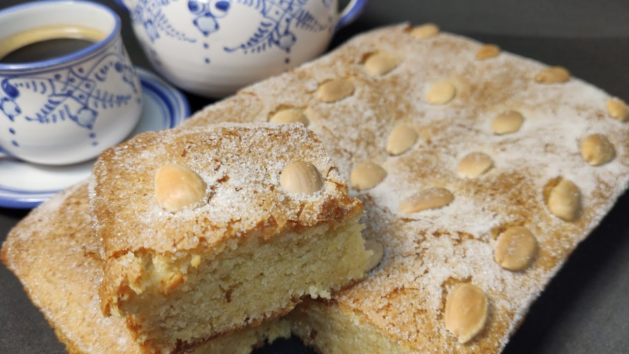 Torta de aceite y almendras malagueña🥮 // receta tradicional// típica malagueña☕