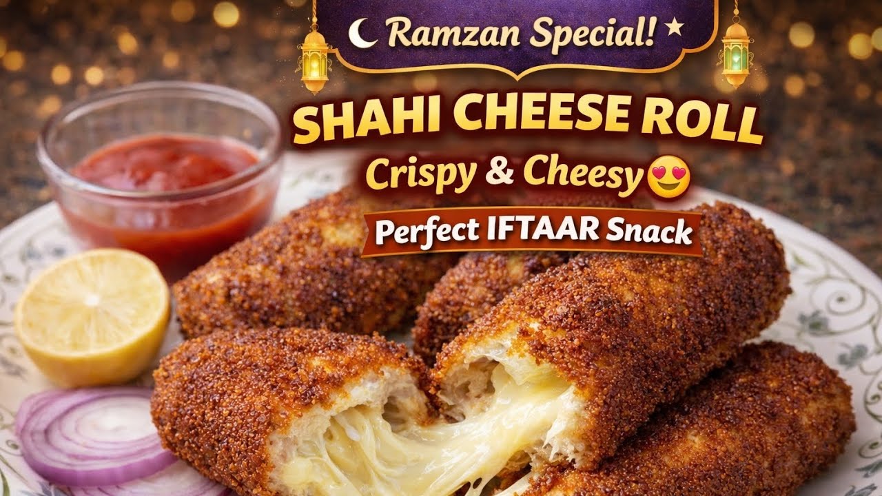 Royal Shahi Cheese Rolls for Iftar | Easy & Delicious Ramadan Recipe #dailycooking #RamzanSpecial 