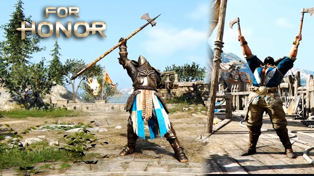 For Honor - All Taunts/Emotes/Celebrations Showcase (All Heroes Animations)
