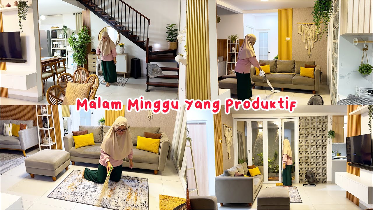 Malam Minggu Ga Jalan2 Yawis Ngurus Rumah Aja | Real Life IRT