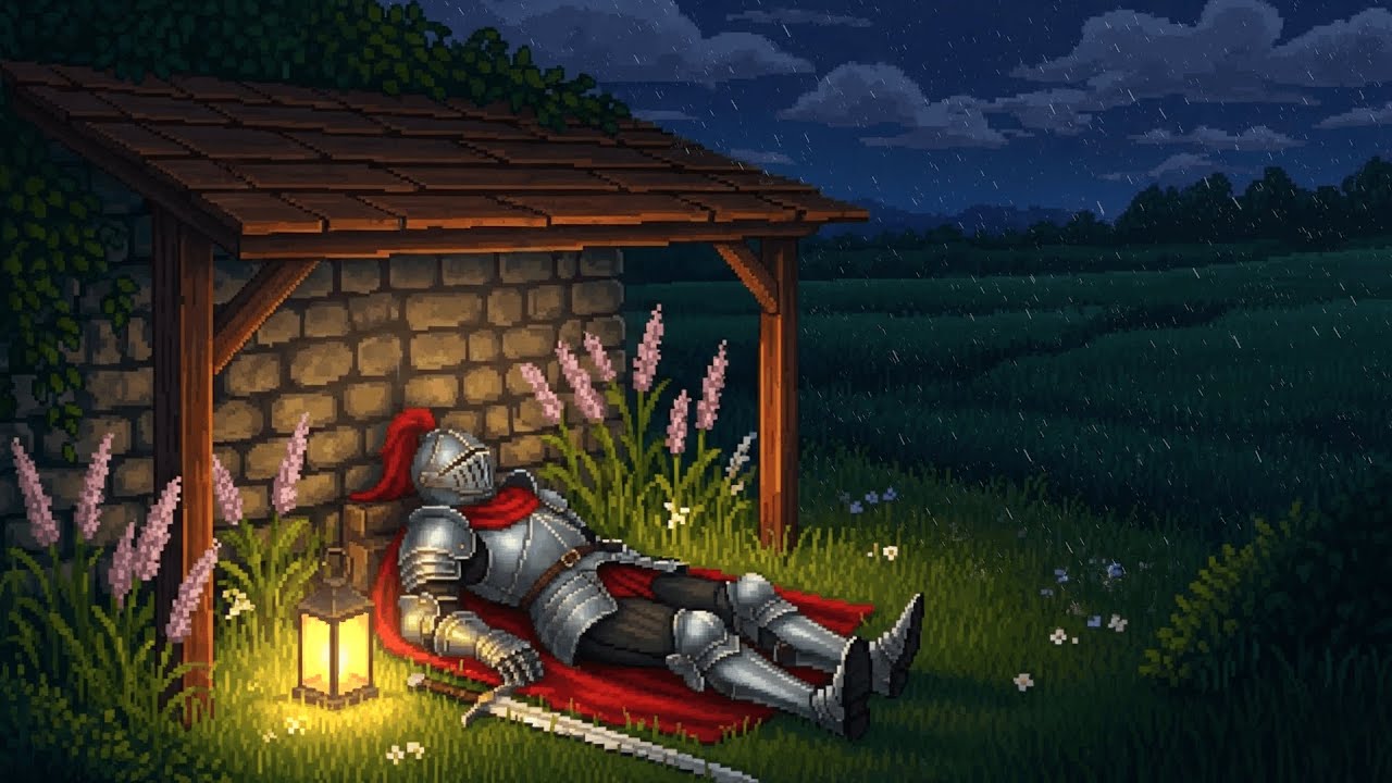 You can rest... the rain will stay a while