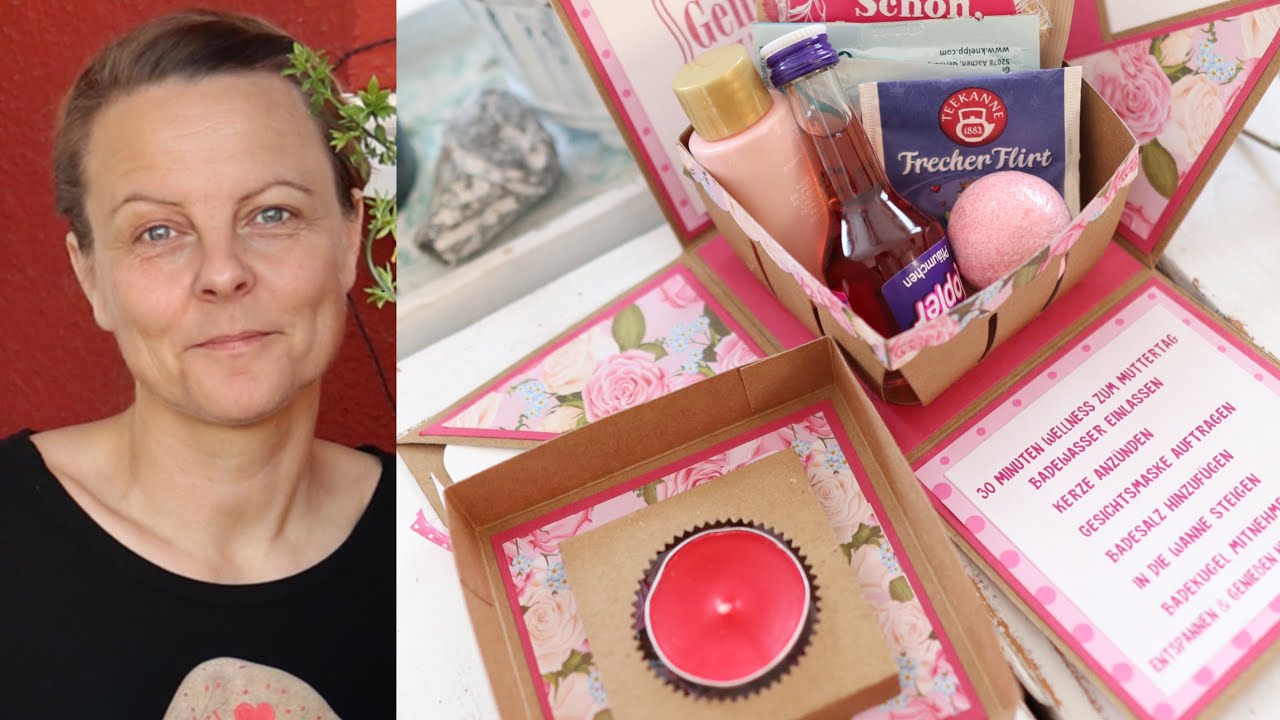 🔴 Tutorial Überraschungsbox, 5+1 aus einem Action Block, Geschenkbox Idee, JM Creation ,Stampin up