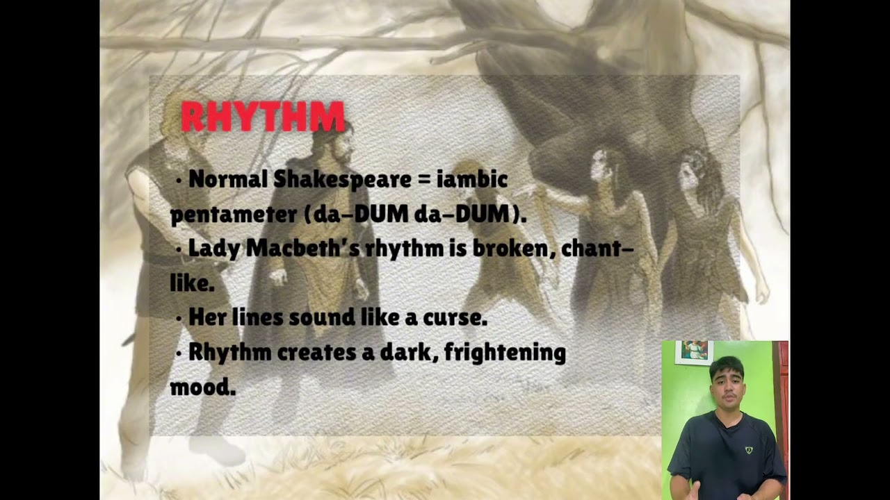 MACBETH FORMALIST ANALYSIS: ACT 1, SCENE 5, (“Unsex me here”) TEAM BEOWULF (1089) TTHS