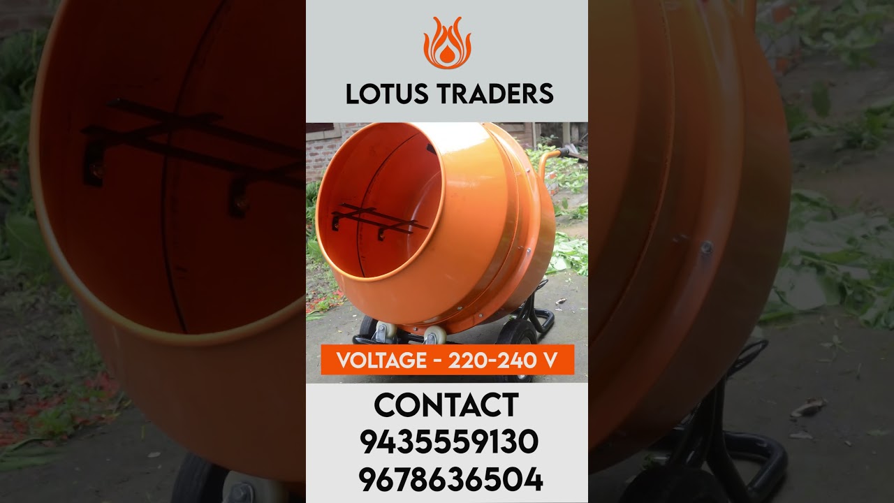 Trolley Type Concrete Mixer Machine || Concrete Mixer || Lotus Traders
