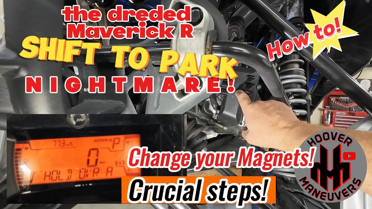 Detailed how to change magnets on your Can Am Maverick R