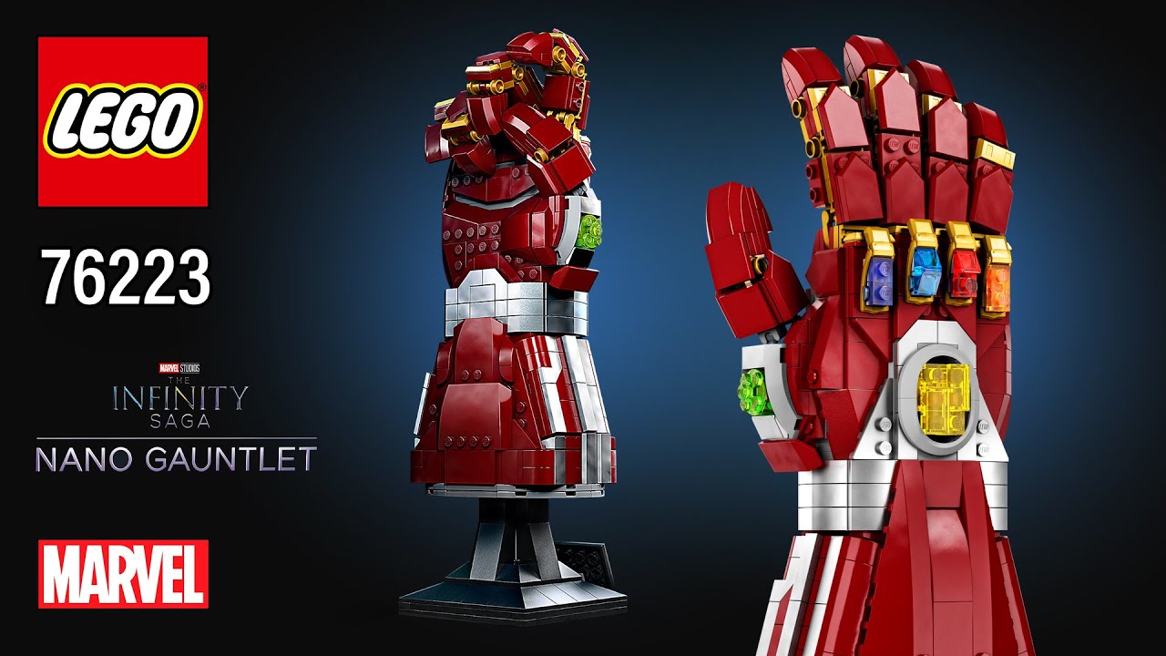 LEGO® Marvel | Nano Gauntlet (76223)[675 pcs] Step-by-Step Building Instructions | Top Brick Builder