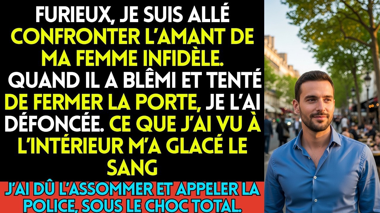 Furieux, Je Me Suis Rendu Chez l’amant De Ma Femme Infidèle Pour Le Confronter — Mais Quand Il Es