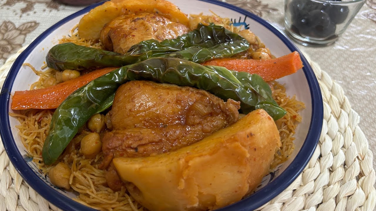 دويدة مفورة بالدجاج كل كعبة وحدها بنينة و سهلة❤️Dwida Mfawra Tunisienne #cheveux_dange #دويدة_تونسية