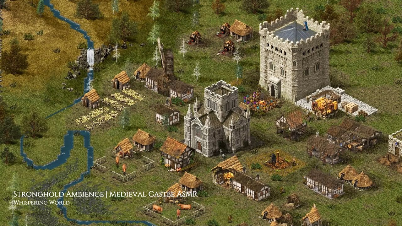 Stronghold ASMR | Medieval Castle Ambience & Original Game Soundtrack